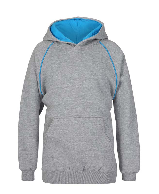 Contrast Fleecy Hoodie